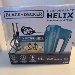 Black + Decker Performance Helix Premium Hand Mixer