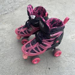 Kids Pink Skates