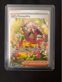 AZ's Tranquility SAR 120/086 POKEMON CHAOS RISING