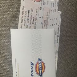 3 Creed Tixkets Fort Worth Nov 13