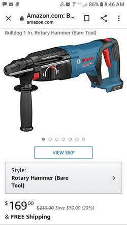 Bosch Bulldog Rotary Hammer drill