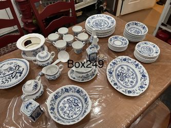 Blue Heritage 57 Piece Set