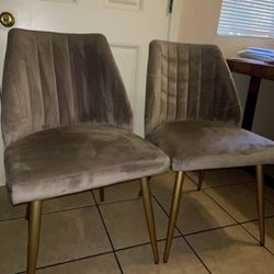 2 World Market Dining Chairs