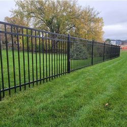 Steel Fence Swimming Pool Fence Front Yard Fence Steel Gate 