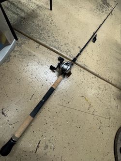 Murrieta. Lefty!! New Okuma PCH inshore Shimano Tranx 301 casting fishing combo.