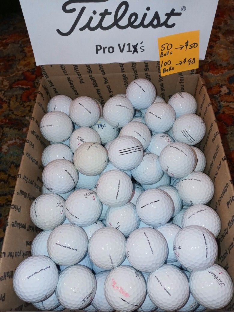 Titleist Pro V1x Golf balls