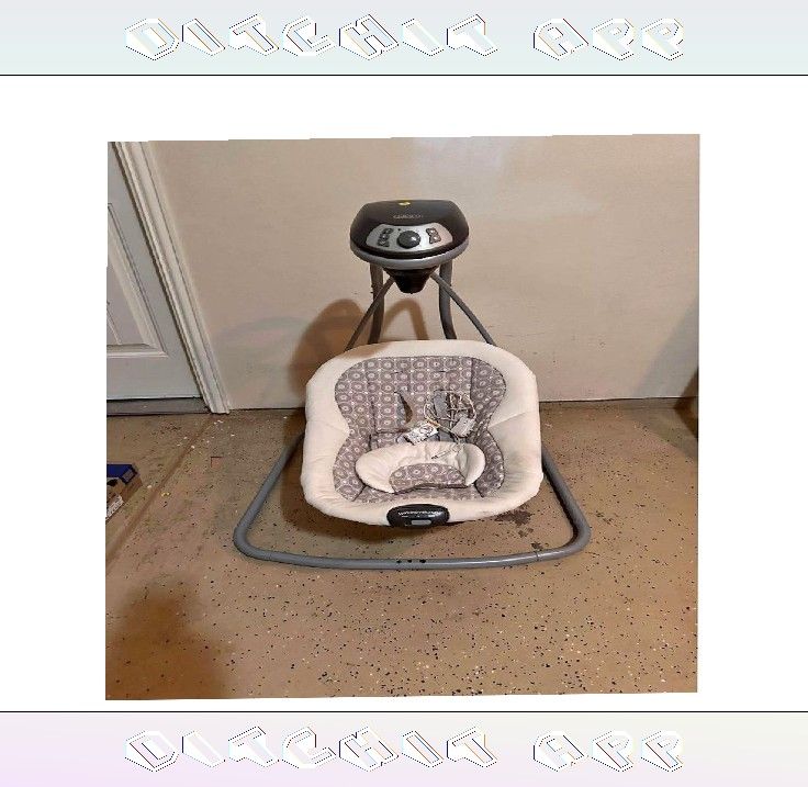 cold view Baby Comfort Swing Smooth and Snug for Your Little One's Peace