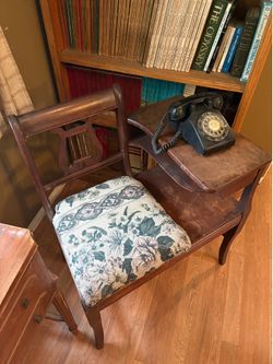 Vintage gossip bench.