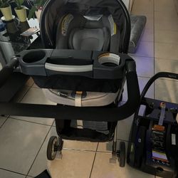 KeyFit 35 Zip ClearTex infant Car Seat - Ash