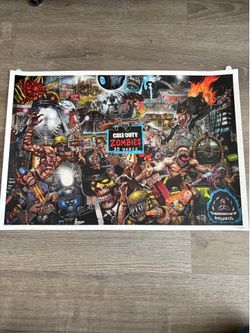 SDCC Call Of Duty Limited Edition Poster