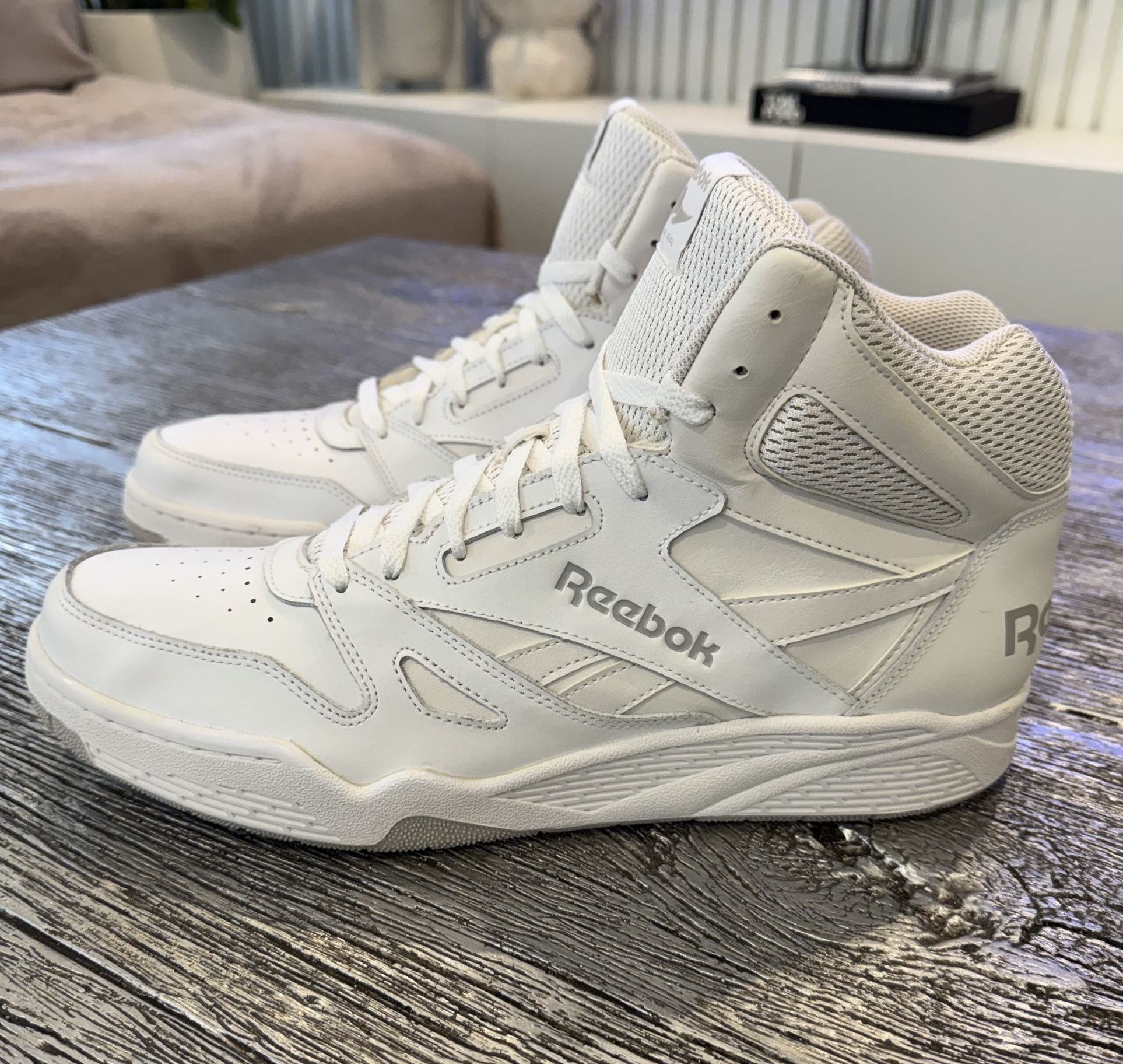 Reebok Royal BB4500 High White Steel