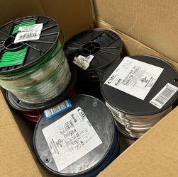 New wire cable # 12 solid 500ft