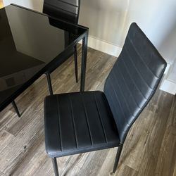 Black Dining Room Table