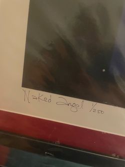 Naked Angel Limited Edition Prints signed
