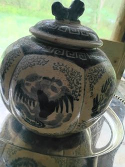 Antique Asian Porcelain Jar