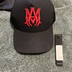 Amiri MA Logo Trucker Hat