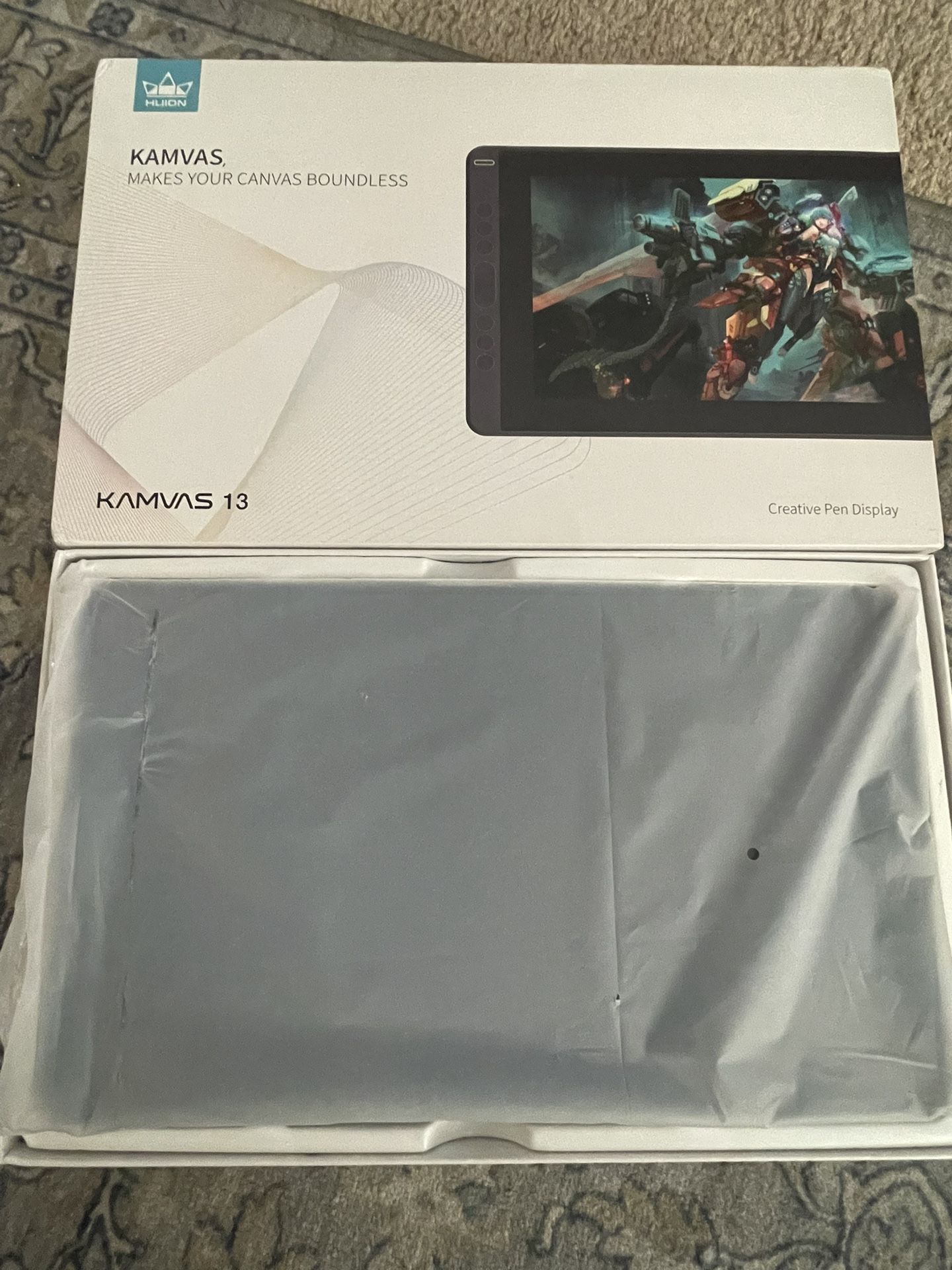HUION Kamvas 13 Drawing Tablet – Excellent Condition – Complete Set