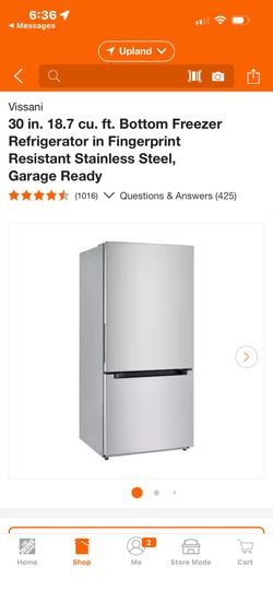 Vissani Refrigerator 