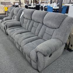 Sofa love seat with recliner 🚚WE DELIVER🚚