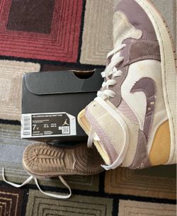 Air Jordan 1 mid SE CRAFT sz 7Y