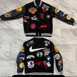Black Nike Supreme Collab Jacket