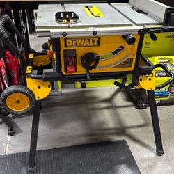 Dewalt 7491 Table Saw With Stand 10inch 32in Rip