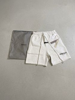 Light Grey essential fear of god shorts