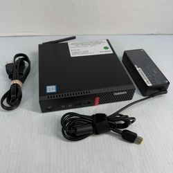 Lenovo ThinkCentre M710q Mini  i5-7500T Windows 11 Pro PC 256GB NVMe SSD + 500GB HDD 16GB RAM