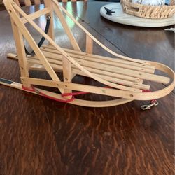 American girl doll Iditarod sled