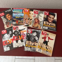 Elvis Presley TV Guide Magazine Collection