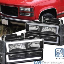 Obs GMC Sierra New Headlights 