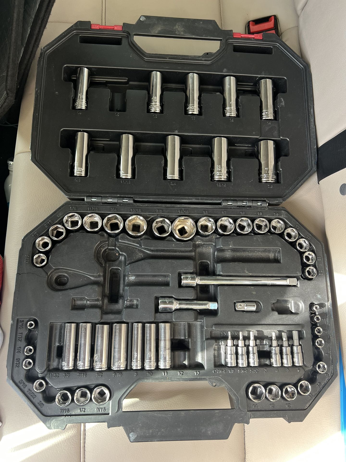 Husky tool set. Missing a few pieces. $30 (LAST Price Drop)