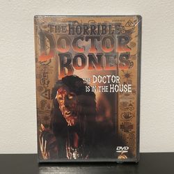 The Horrible Doctor Bones DVD Movie NEW SEALED Horror Hip Hop Zombies Rap 2000