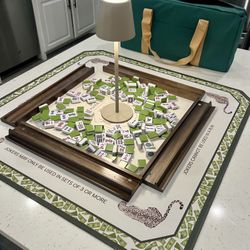 Brand New American Mahjong Game Set with Accessories 