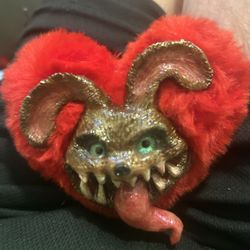 Bunny Heart Keychain 