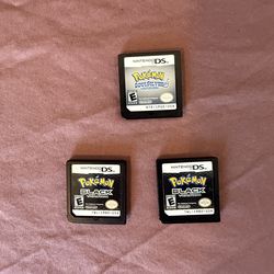 Authentic Pokemon DS games