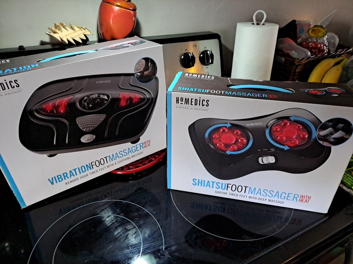 Foot Massagervibration And SHIATSU FOOT MASSAGER WItH HEAT
