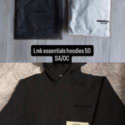 Essentials hoodies