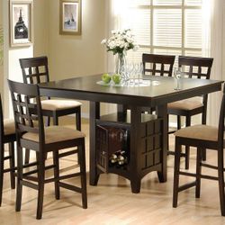 7 piece dinning room table