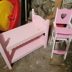 WOODEN DOLL FURNITURE