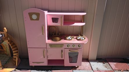 KidKraft Pink Vintage Play Kitchen