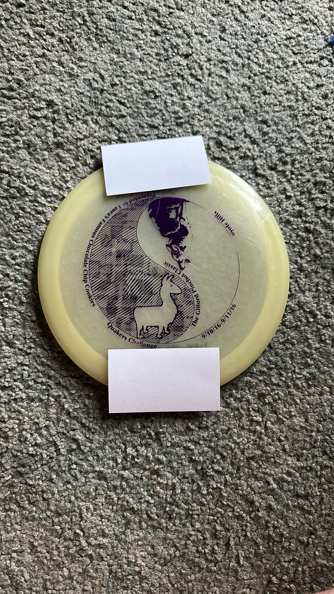 2016 The Gifford Pinchot Classic Disc