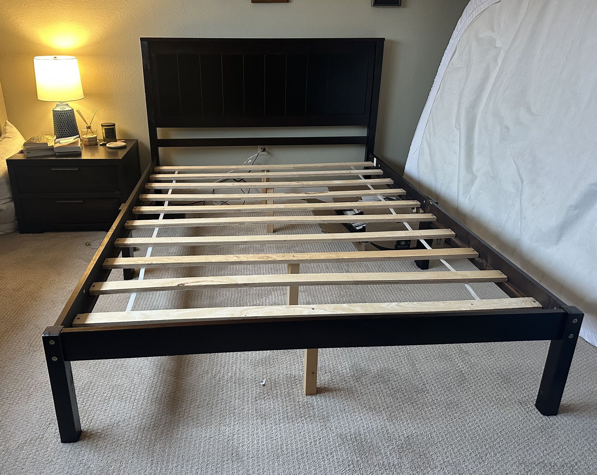 Full Size Bed Frame Wood