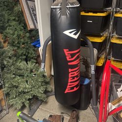 Punching Bag With Metal Stand