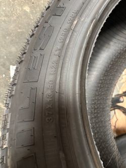 37x13.50 R22 LT 128Q 12PR Tire used only 1 left $80