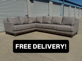 FREE DELIVERY || Mor Furniture 2Pc L Shaped Sectional