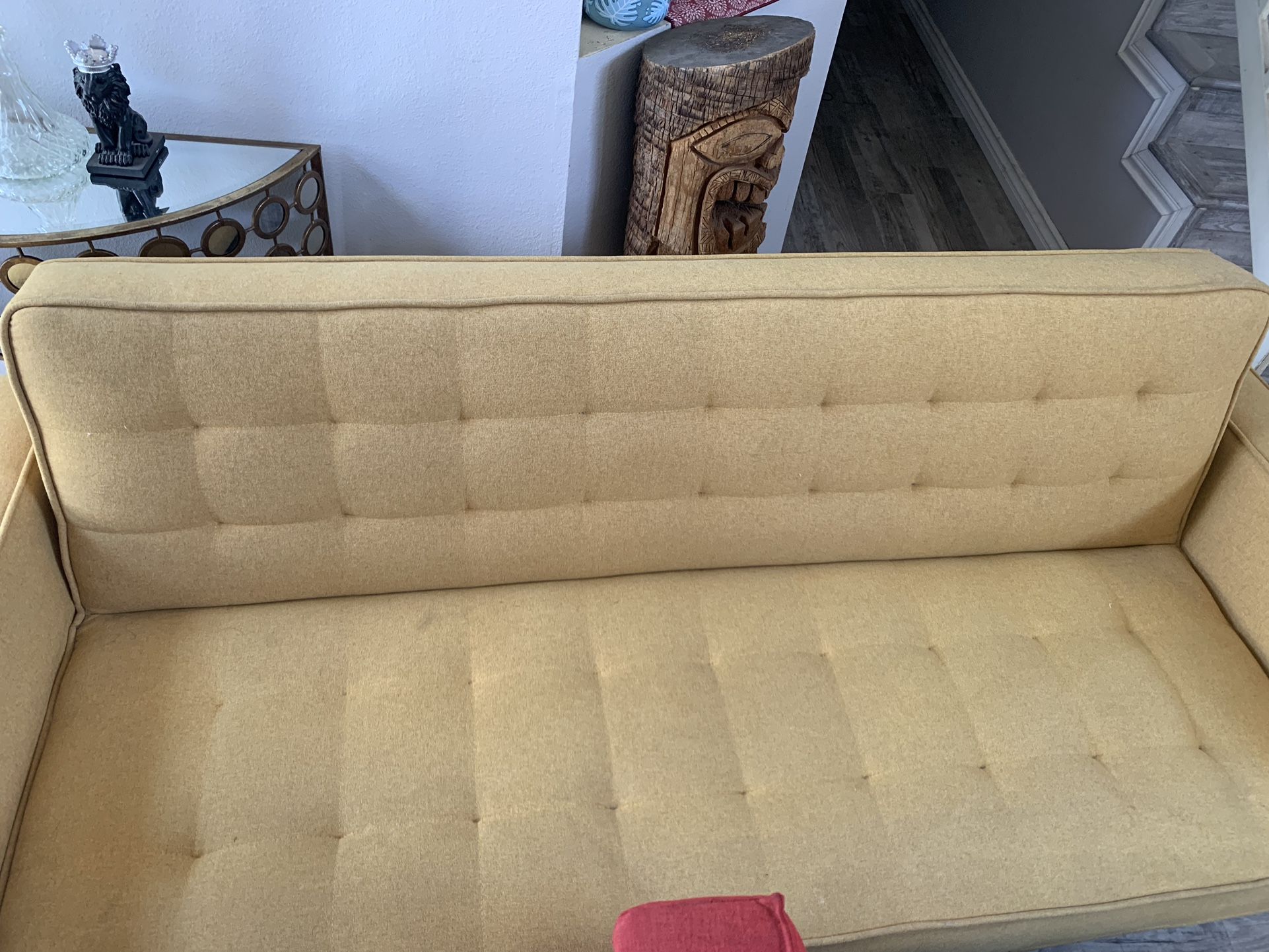 Yellow Futon Sofa Bed