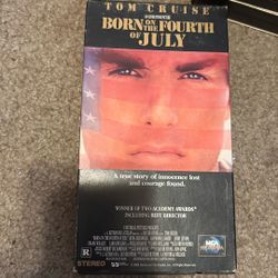 Born On The Fourth Of July Vhs