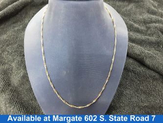 Link Chain - Yellow Gold 10k (.417) 2.4 grams 20 inch
