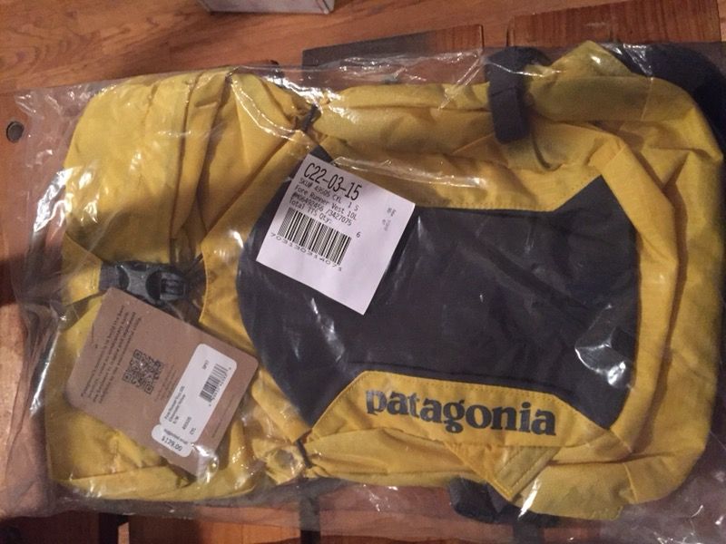Brand new Patagonia fore runner vest 10L
